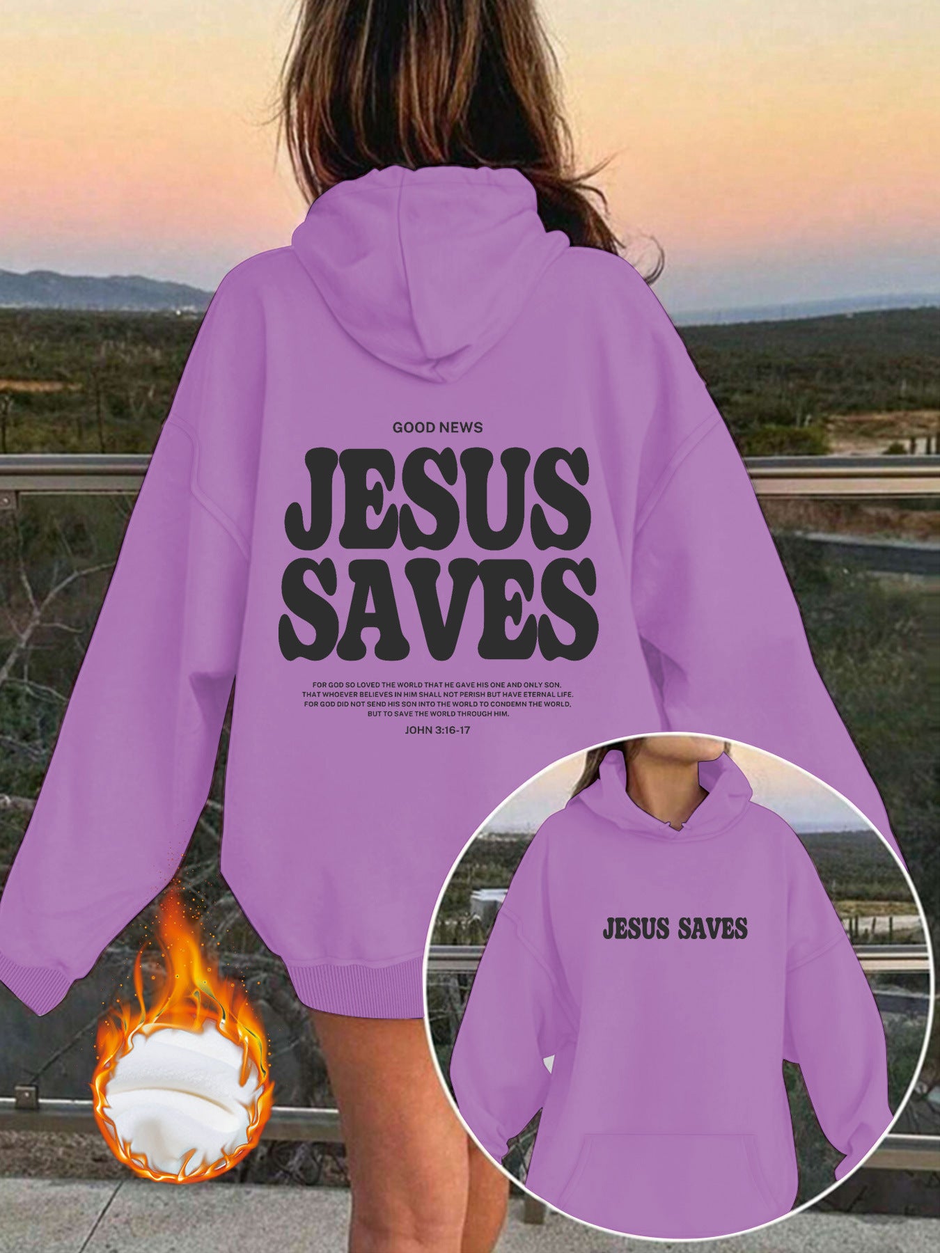 “Jesus Saves” Hoodie