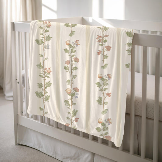 Bible Verse Christian Baby Blanket | Scripture Quote Keepsake | Soft Cotton for Babies