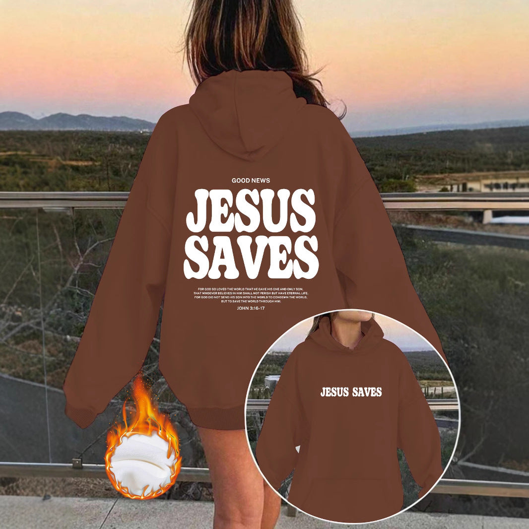 “Jesus Saves” Hoodie