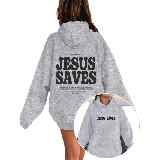 “Jesus Saves” Hoodie