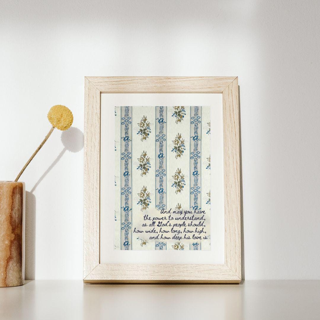 Bible Verse Prints Set | Minimalist Scripture Wall Art (Digital Download