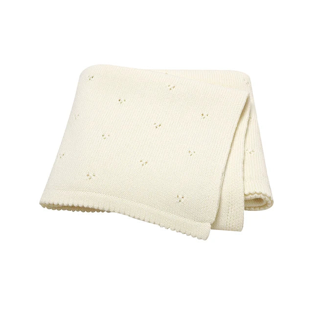 Knitted Nursery Blanket