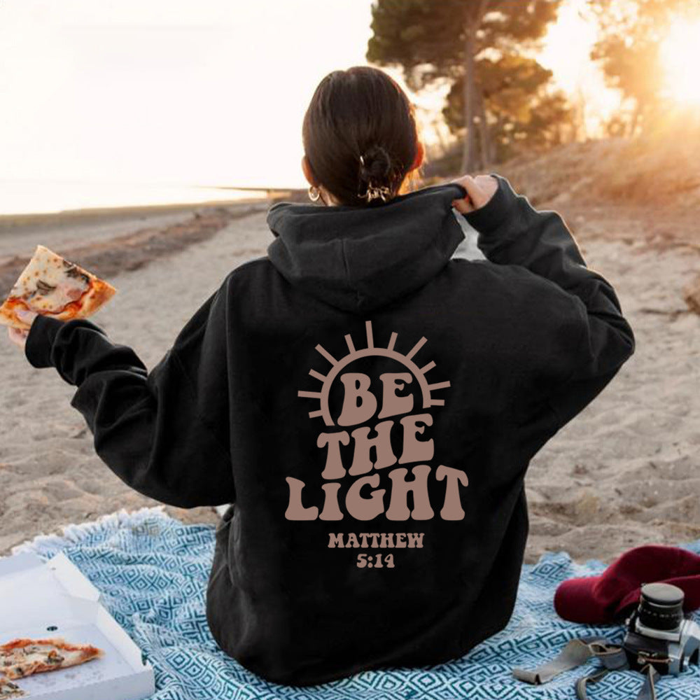 Matthew 5:14 “Be the Light” Hoodie