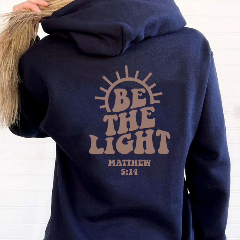 Matthew 5:14 “Be the Light” Hoodie