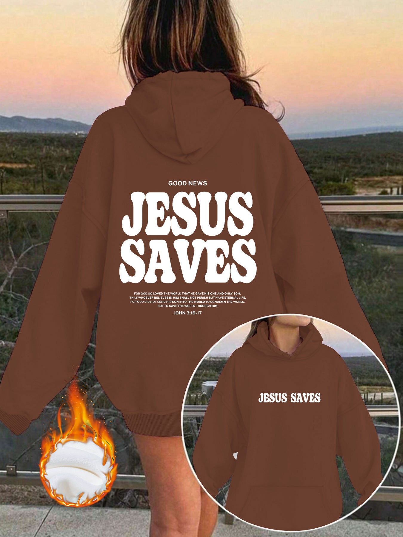 “Jesus Saves” Hoodie