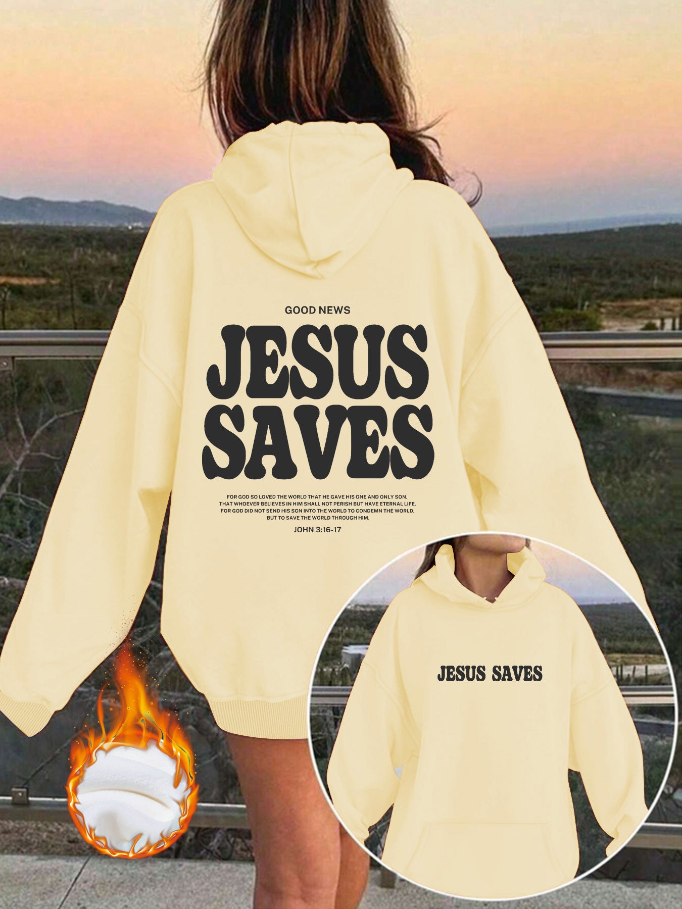 “Jesus Saves” Hoodie