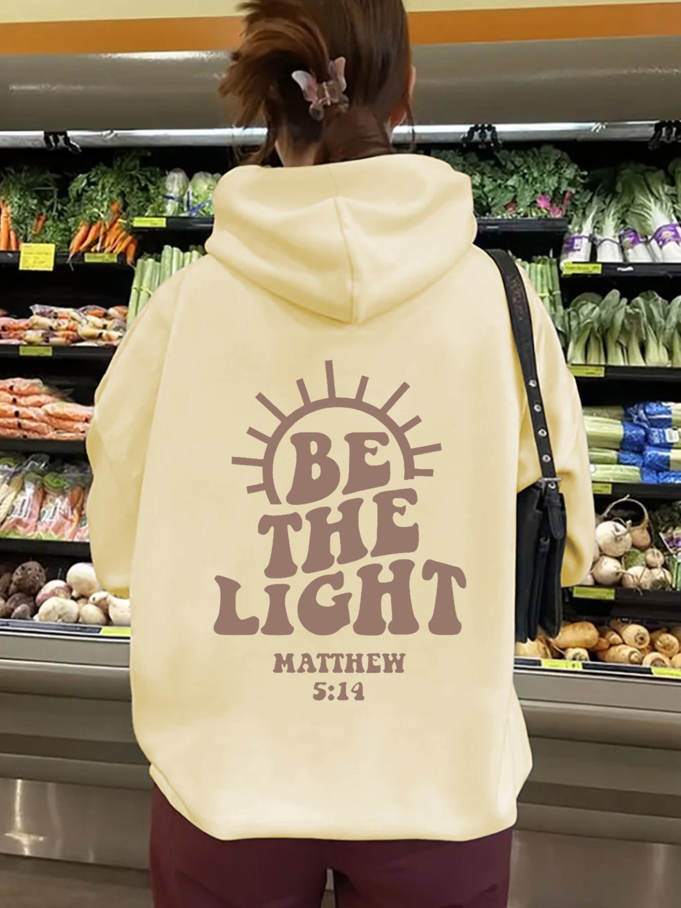 Matthew 5:14 “Be the Light” Hoodie