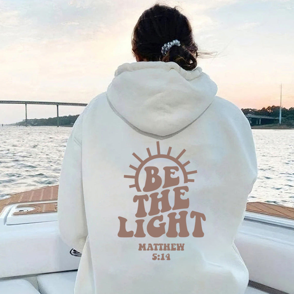 Matthew 5:14 “Be the Light” Hoodie