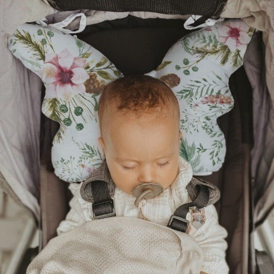 Multifunctional Baby Stroller Neck Pillow | Butterfly Shape