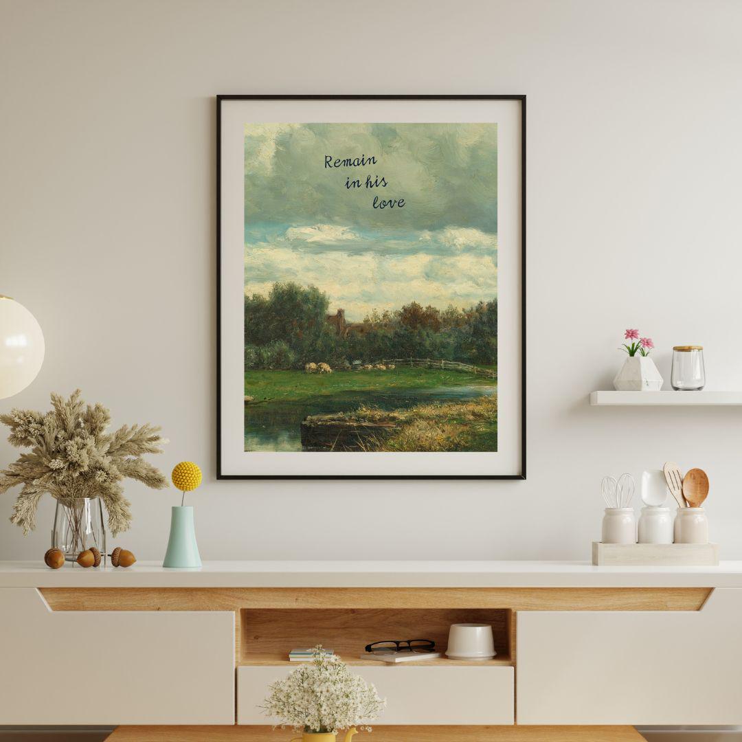 Bible Verse Prints Set | Minimalist Scripture Wall Art (Digital Download
