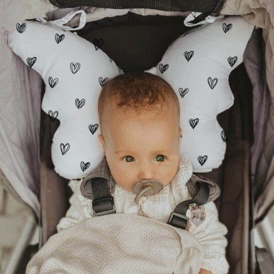 Multifunctional Baby Stroller Neck Pillow | Butterfly Shape