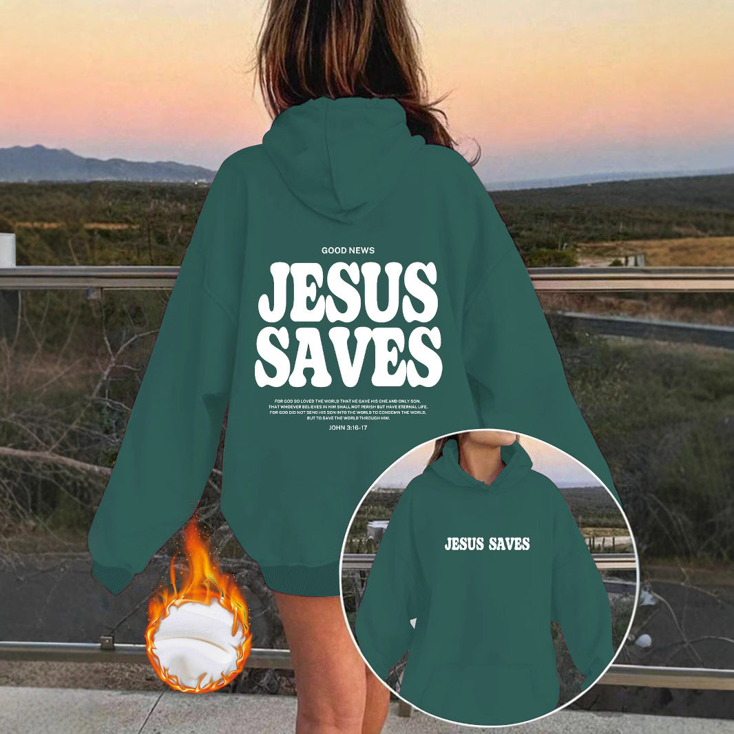 “Jesus Saves” Hoodie
