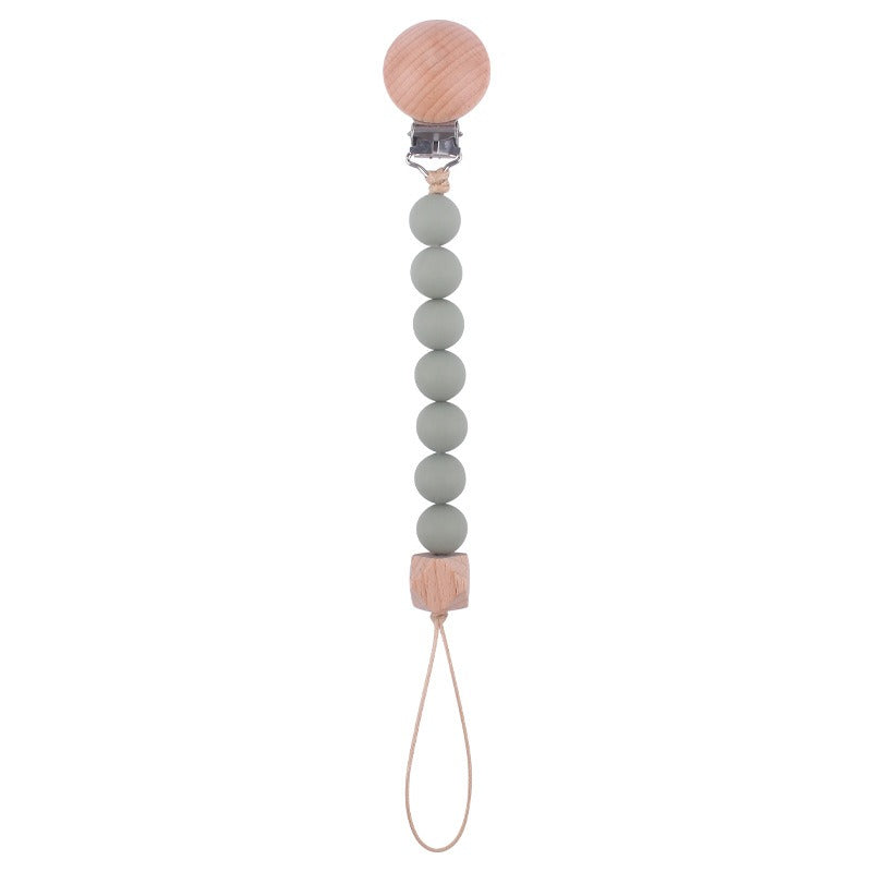Beech Wood Pacifier Clip