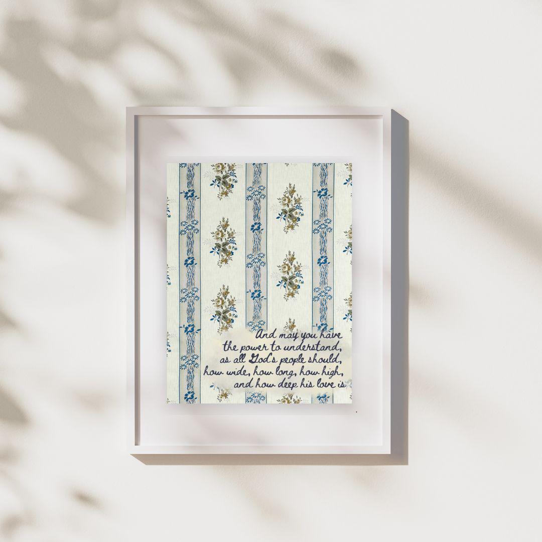 Bible Verse Prints Set | Minimalist Scripture Wall Art (Digital Download