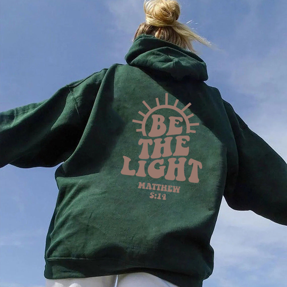 Matthew 5:14 “Be the Light” Hoodie