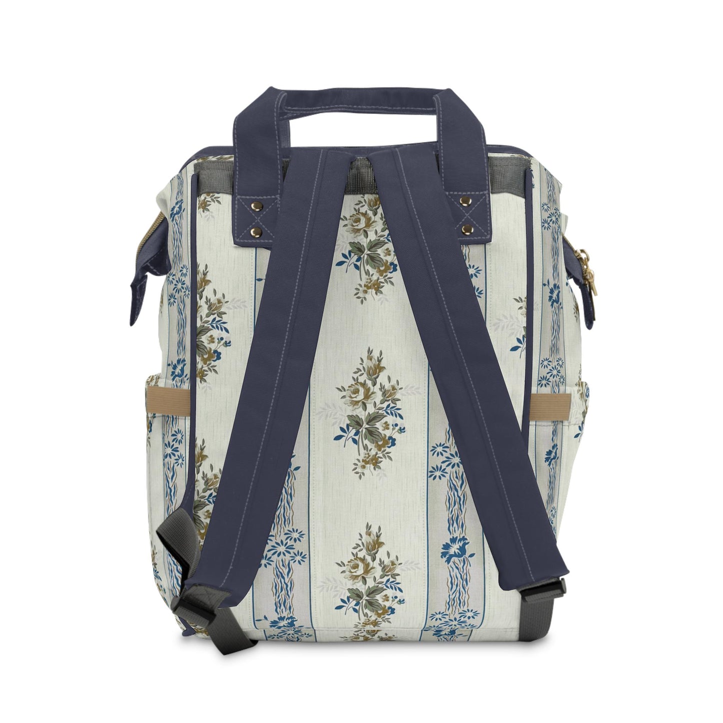 Floral Christian Baby Diaper Bag | Blessed Mom Tote