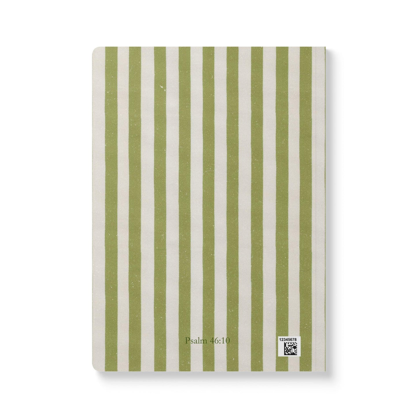Faith & Self-Care Journal | Olive Green Softcover Notebook | Scripture | Reflection | Mindfulness | Daily Gratitude