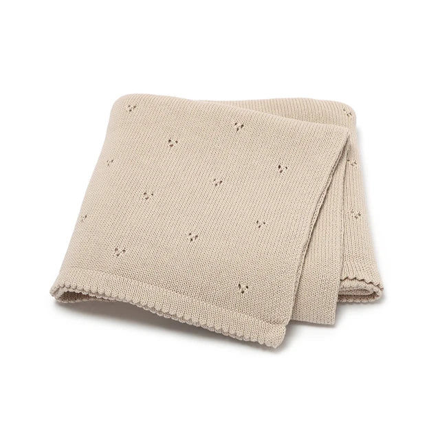 Knitted Nursery Blanket