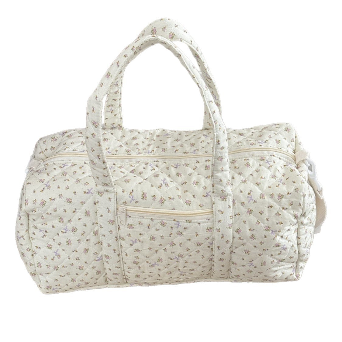 Heirloom Meadow Quilted Weekender Bag