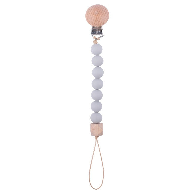 Beech Wood Pacifier Clip