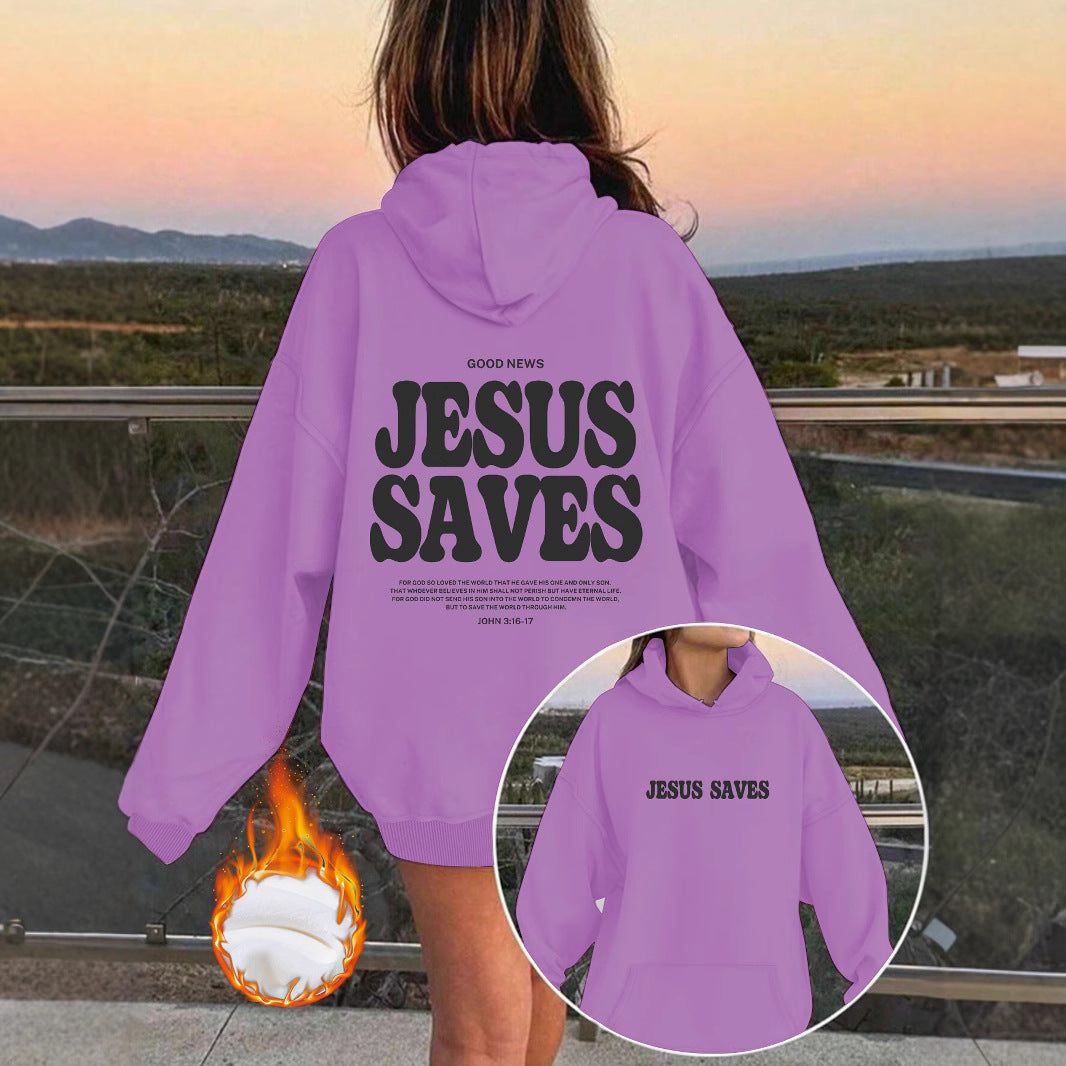 “Jesus Saves” Hoodie