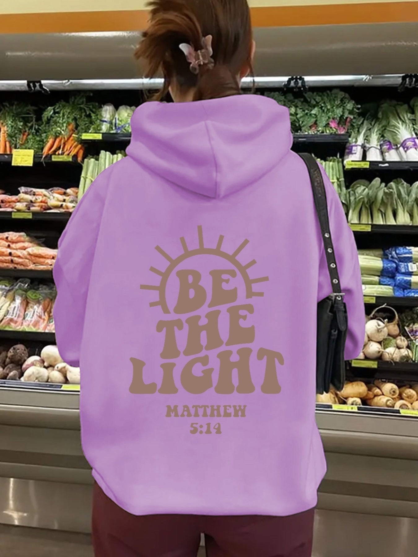 Matthew 5:14 “Be the Light” Hoodie