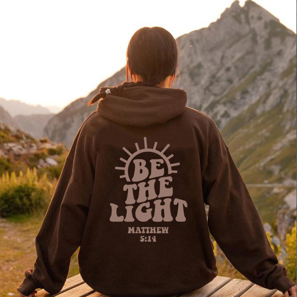 Matthew 5:14 “Be the Light” Hoodie