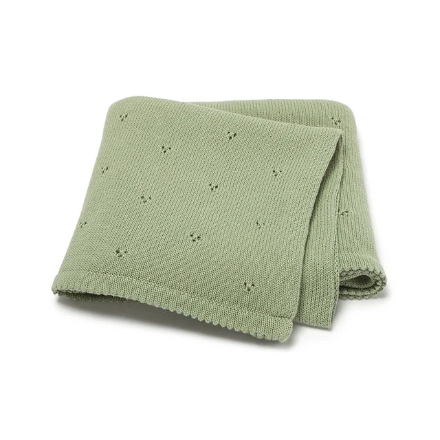 Knitted Nursery Blanket
