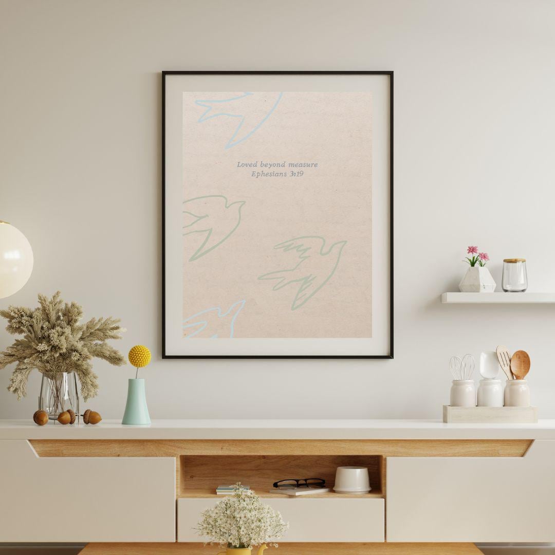 Bible Verse Prints Set | Minimalist Scripture Wall Art (Digital Download