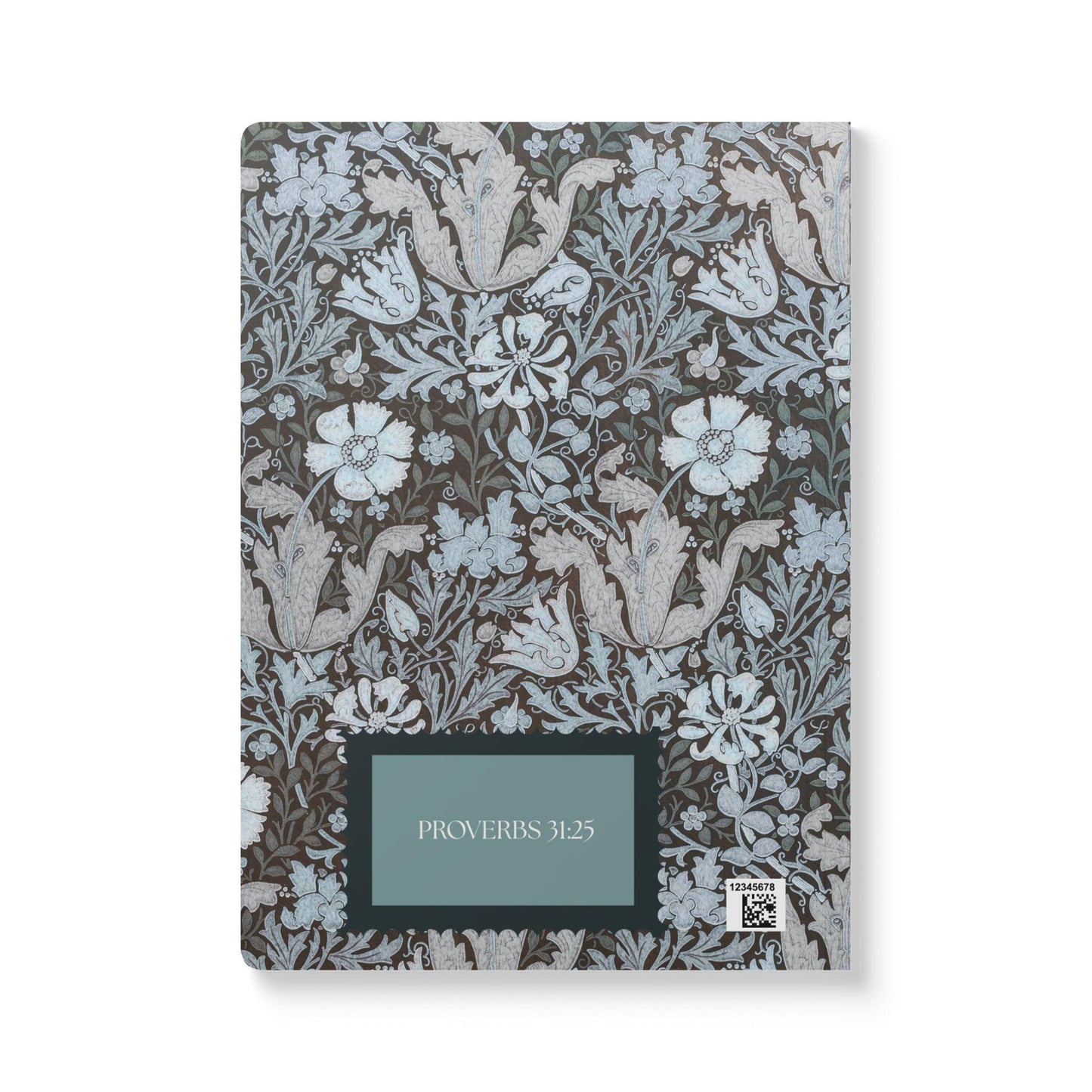 Proverbs 31:25 Journal | Christian Scripture Notebook, Gratitude Gift