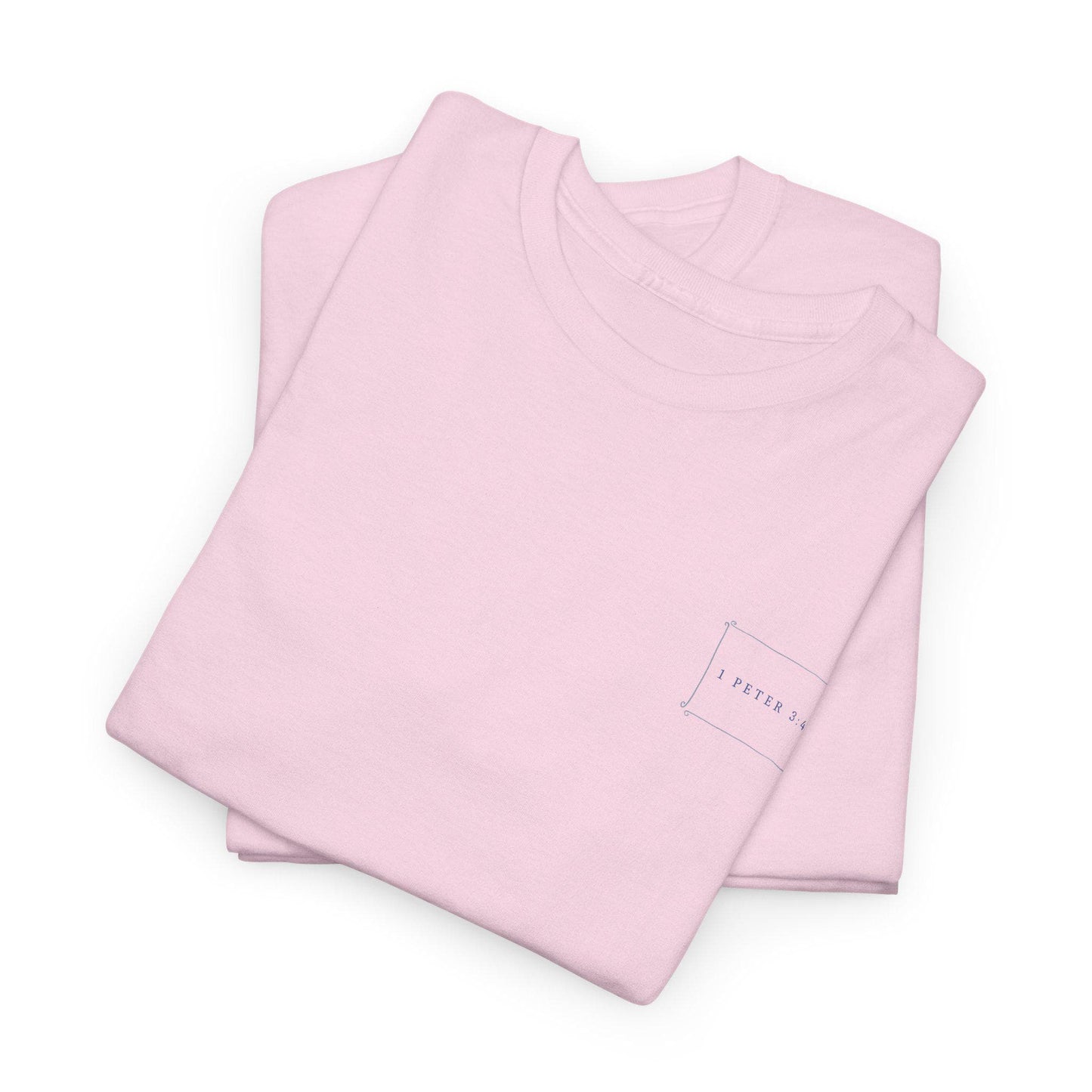 1 Peter 3:4 T-Shirt | Christian Inspired Design | Faith Typography Tee