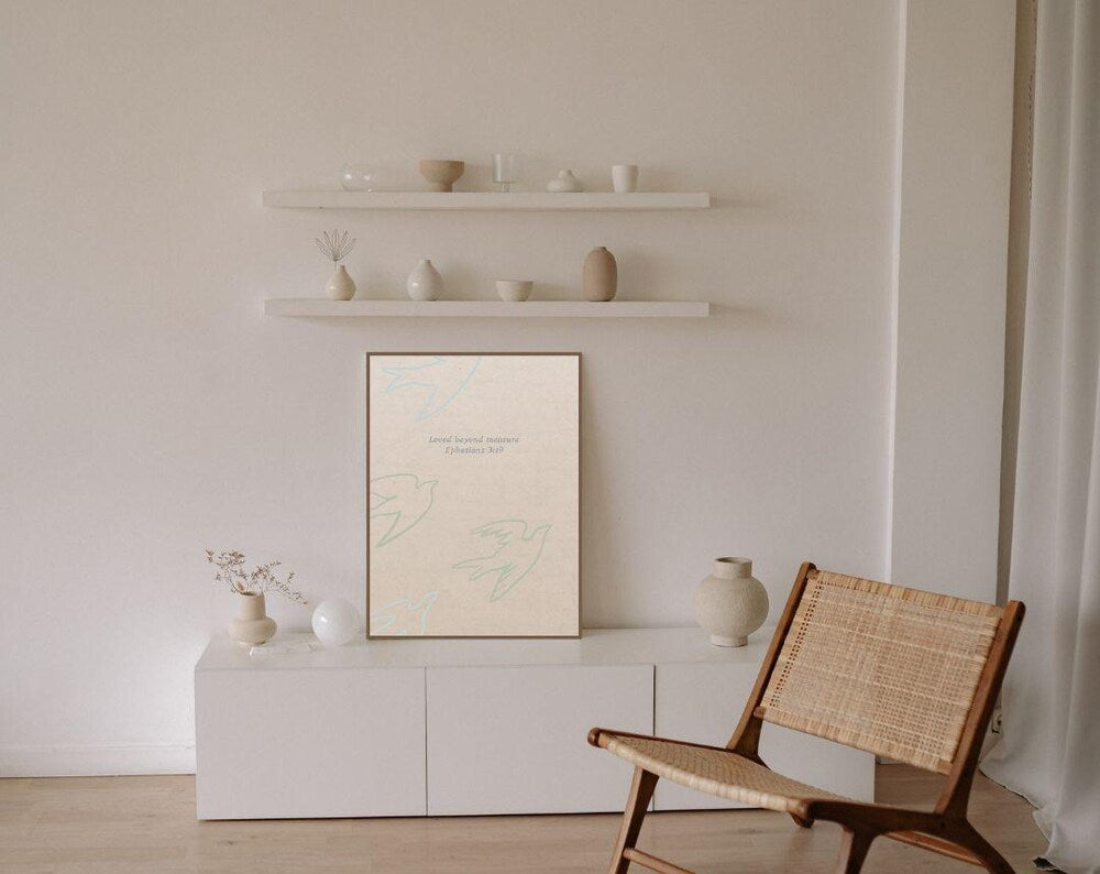 Set of 7 Christian Wall Art Prints
